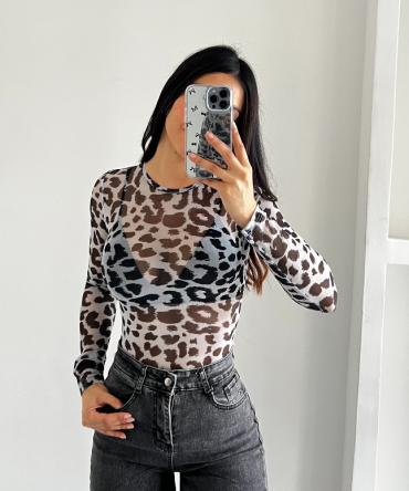Body Mesh Estampado Briana