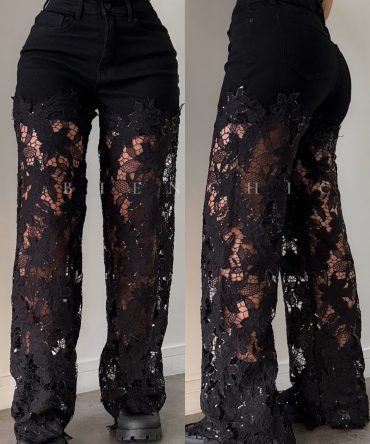 Jeans Negro Blonda