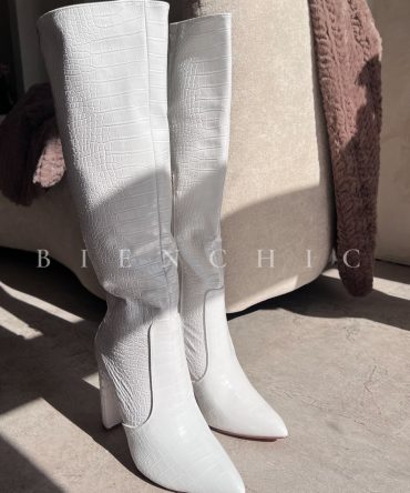 Botas  blancas