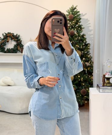 Camisa Denim Lines